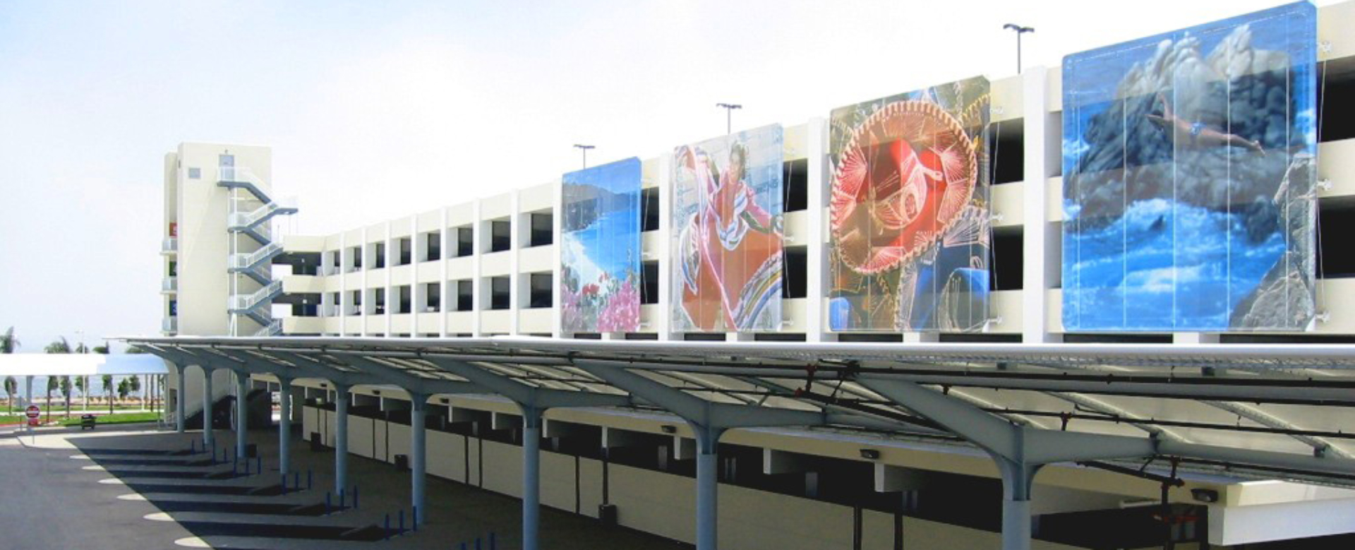 Long Beach Cruise Terminal Parking Structure