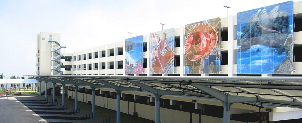 Long Beach Cruise Terminal Parking Structure