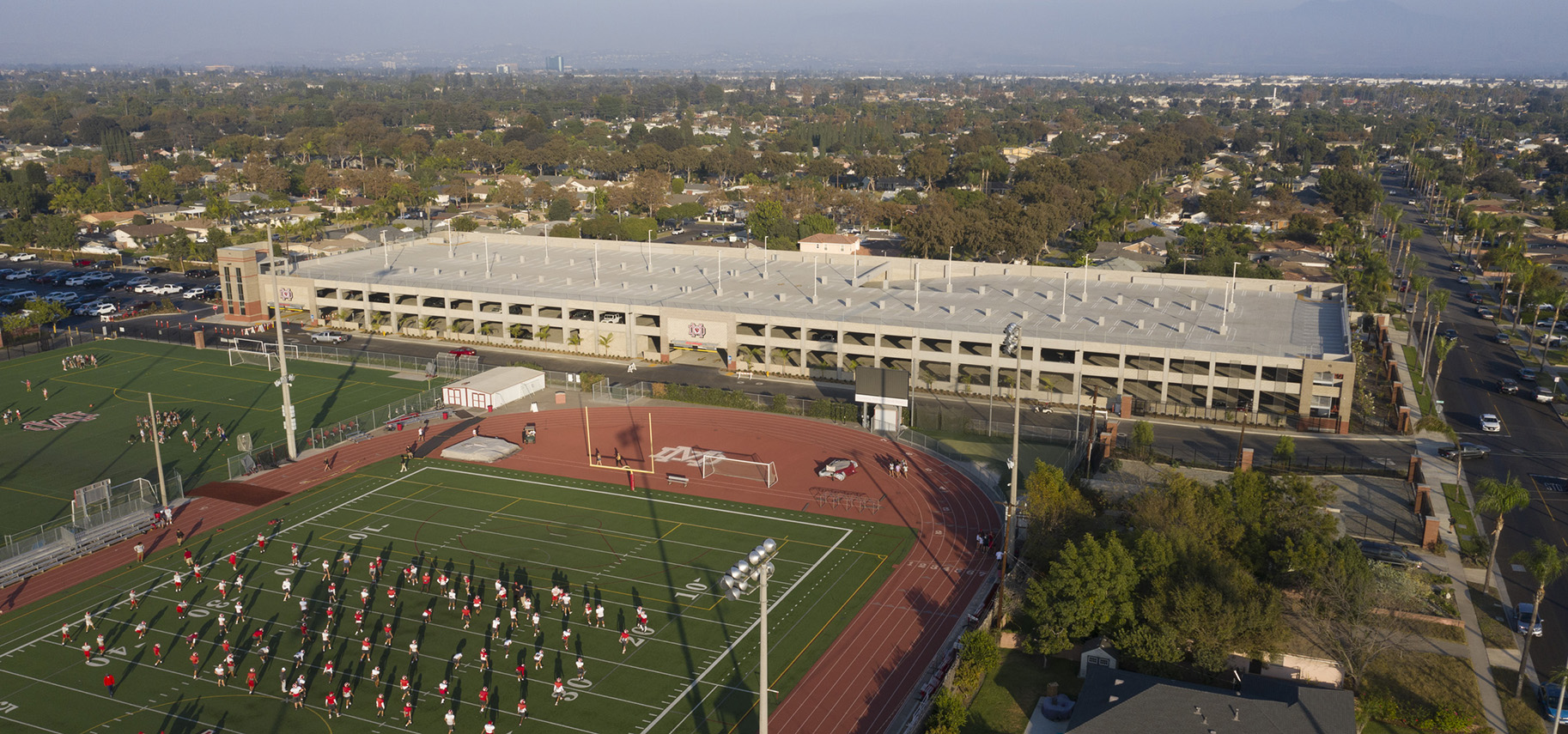 Mater Dei High School Parking Structure